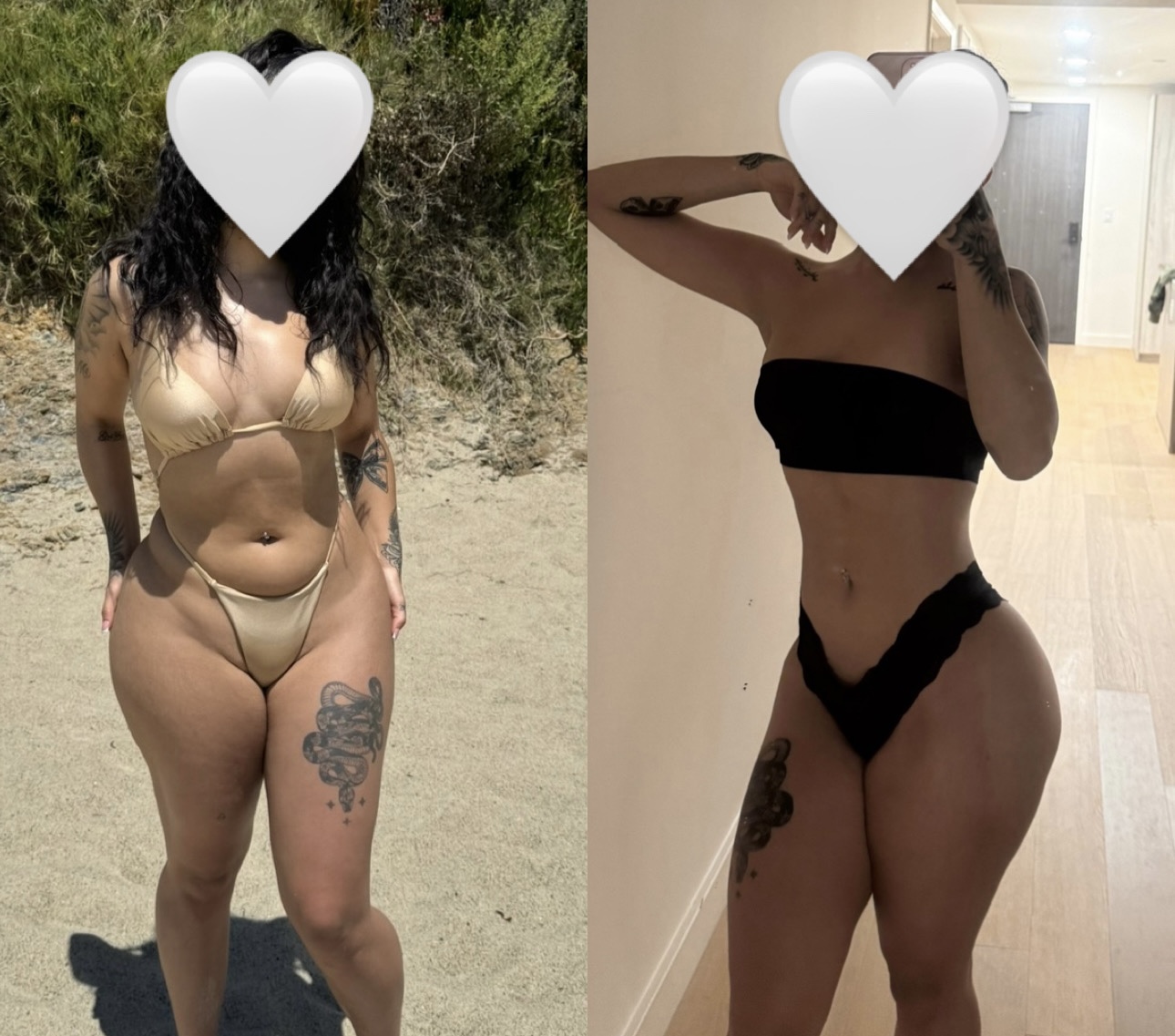 Coach Everly before and after transformation