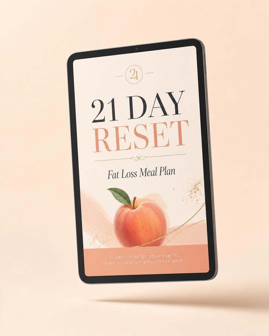 21 Day Reset ebook cover